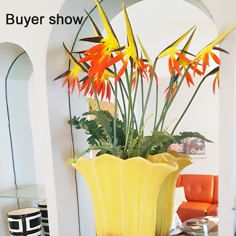 Artificial Flowers Bird of Par - đánh giá và giá Bird Paradise Strelitzia