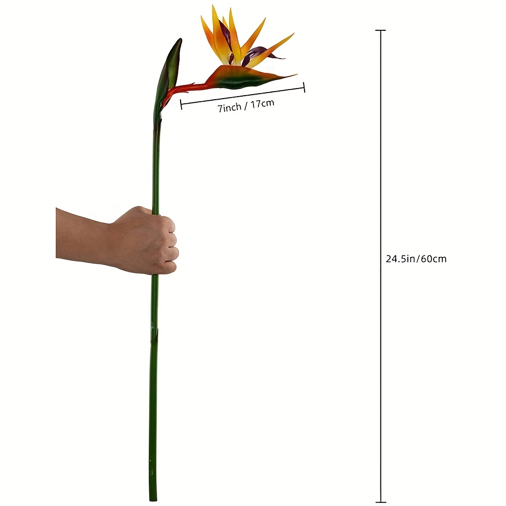 3pcs Artificial Bird Of Paradi - đánh giá và giá Bird Paradise Strelitzia