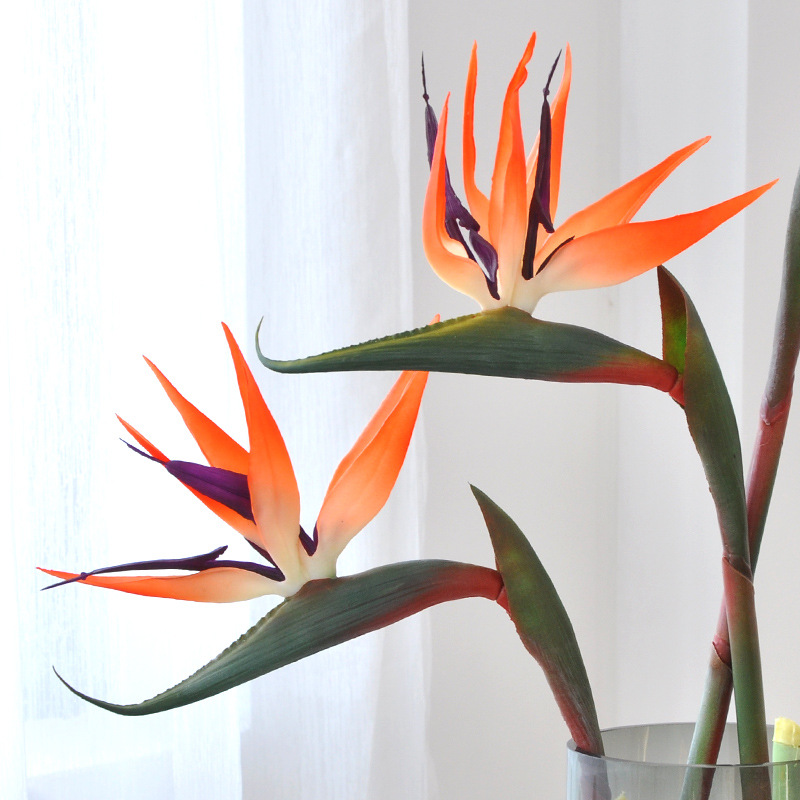 3pcs Artificial Bird Of Paradi - đánh giá và giá Bird Paradise Strelitzia